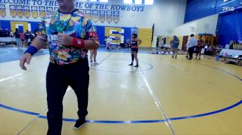 140 lbs Round 4 (6 Team) - Zoribelle Valdez, Eagles WC vs Catalina Rothermel, Wellington WC