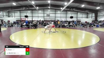 106 lbs Cons. Round 2 - Jaxon McKitrick, Mountain View vs Killian Olsen, North Sanpete