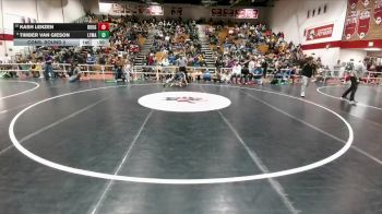 150 lbs Cons. Round 2 - Kash Lenzen, Douglas vs Timber Van Gieson, Lyman