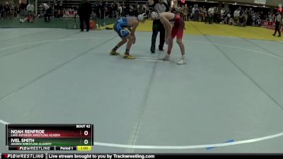 130 lbs Cons. Round 1 - Noah Renfroe, Lake Superior Wrestling Academ vs Ivel Smith, Askren Wrestling Academy