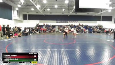 215 lbs Cons. Semi - Bryan Green, La Canada vs Adam Galindo, Servite