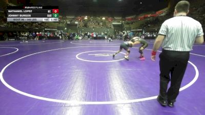 146 lbs Round Of 32 - Nathaniel Lopez, Mt. Whitney vs Johnny Burgos, Bakersfield Christian High School