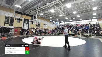 152 lbs Round Of 32 - Chad Gothelf, Greenwich vs Luis Velez, Stamford