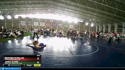 84 lbs Semifinal - James Oliver, Westlake Wrestling Club vs Brayden McMillan, Ravage Wrestling Club