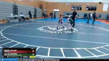 74 lbs Quarterfinal - Kaleb Grooms, Port Angeles Wrestling Club vs Henry Taylor, Snohomish