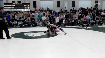 190 lbs Semifinal - Finnegan Burr, Plymouth South vs Cole Bonner, Duxbury