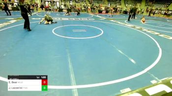 90-98 lbs Rr Rnd 3 - Emily Bear, Mojo Grappling Academy vs Jaylyn Lazzerini, Team Tulsa Wrestling Club