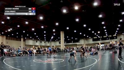 100 lbs Round 1 (8 Team) - Arleigh Hearne, Mississippi WC vs Lydia Pruitt, Alabama Elite Gold