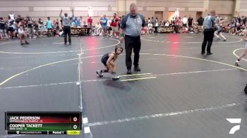 46 lbs Finals (8 Team) - Jack Pederson, Untouchables Purple vs Cooper Tackett, Ohio Gold