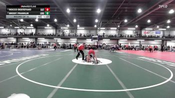 132 lbs Round Of 16 - Rocco Destefano, East Islip vs Brody Franklin, Long Beach