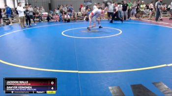 132 lbs 1st Place Match - Jackson Walls, Peninsula Wrestling Club vs Sawyer Keinonen, Newberg High School Wrestling