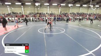 132 lbs Quarterfinal - Zavian Geronimo, Live Training vs DaShawn Sanchez, Primero Bulldogs