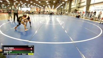 76 lbs Rd# 1 9:00am Friday - Evan Cies, PA Blue vs Esias Perez, Maryland GOLD