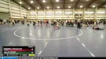 41 lbs Round 1 - Dillon Sweat, Kalispell Wrestling Club vs Maxwell McClellan, Ravage