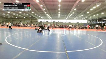 100 lbs Rr Rnd 2 - Rhett Arsenault, FORGE M/S vs Carson Wissinger, Eagles Wrestling