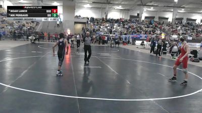 AA 106 lbs Champ. Round 1 - Nik Persaud, Brentwood High School vs Noah Lance, Knoxville Halls High School