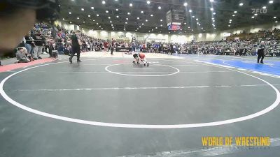 45 lbs Consi Of 4 - Aleerah Snow, Hannibal Youth Wrestling vs Elizabeth Graeber, Idaho Gold