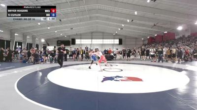 140 lbs Champ. Rd Of 16 - Bryer Rogers, Woodford Takedown vs TJ Cutler, Ohio Crazy Goats