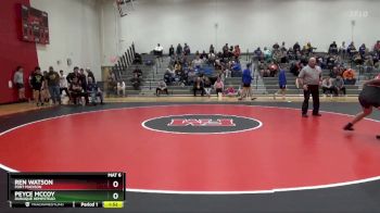 190 lbs Round 4 - Ren Watson, Fort Madison vs Peyce McCoy, Dubuque Hempstead