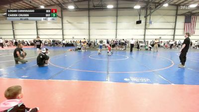 90 lbs Rr Rnd 1 - Logan Caravaggio, Iron Faith - MS vs Caiden Crusen, Team Shutt - MS