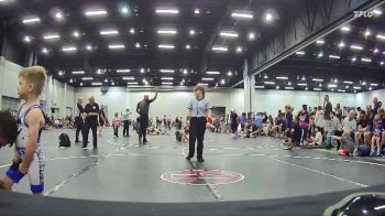 45 lbs Cons. Round 2 - Kyrie Ewing, Blackman Wrestling Club vs Cameron Taylor, BaynardTrained