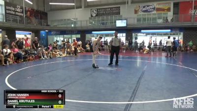 132 lbs Champ. Round 1 - John Hansen, Lakeshore Titans vs Daniel Krutules, Compound