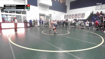 138 lbs Cons. Round 6 - Rufus Ekberg, Santa Monica vs Jeremy Valdez, Servite