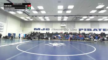 141 lbs Cons. Round 3 - Sam Blue, College Of Redwoods vs Steven Marin, Chabot College