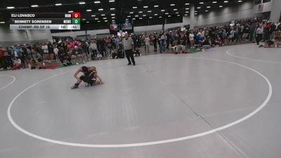 82 lbs Champ. Rd Of 16 - Bennett Sorensen, MN Elite Wrestling Club vs Eli Lovasco, Monster Garage Wrestling