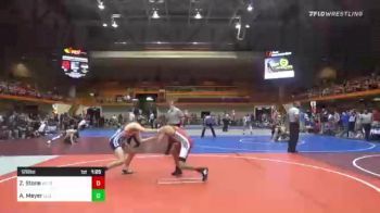 126 lbs Round Of 16 - Zack Stone, WC 31:6 vs Andy Meyer, Legends Of Gold
