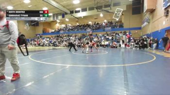 145lbs Champ. Round 3 - Edith Benitez, Eisenhower (Girls) vs Emmarae Tynan, Zillah (Girls)