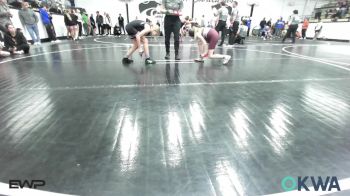 74 lbs Rr Rnd 1 - Kenzie Lemings, Eufaula Ironheads Wrestling Club vs Olivia Reeves, Wyandotte Youth Wrestling