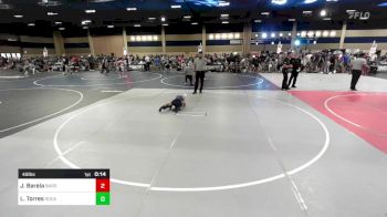 49 lbs Consi Of 8 #1 - John-Paul Barela, Barstow Wrestling vs Luke Torres, SoCal Hammers