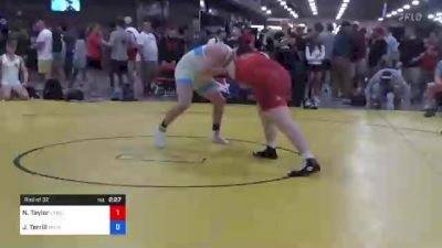 125 kg Rnd Of 32 - Nathan Taylor, Lehigh Valley Wrestling Club vs Joshua Terrill, Michigan