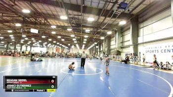 56 lbs Rd# 9- 2:15pm Saturday Final Pool - Keagan Seidel, Minion Green vs Jodeci Gutierrez, Team New Mexico