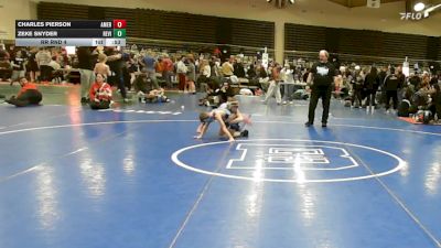 68 lbs Rr Rnd 4 - Charles Pierson, American MMAW - K3 vs Zeke Snyder, Revival X