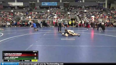 80 lbs Champ. Round 1 - Luke Hoefling, Hinton Mathawks vs Lincoln Pochinski, Sebolt Wrestling Academy