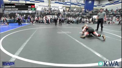 85 lbs Consi Of 8 #2 - Colton Reid, Team Nomad vs Conner Potter, Cushing