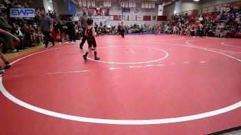 46 lbs Quarterfinal - Kingston Warrior, Wagoner Takedown Club vs Joshua Paul, Jay Wrestling Club