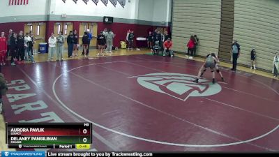 135 lbs Cons. Round 3 - Delaney Pangilinan, Mojave vs Aurora Pavlik, Legacy