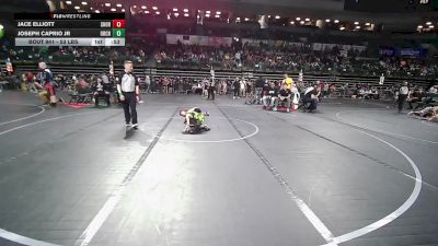 53 lbs Round Of 16 - Jace Elliott, Shore Thing vs Joseph Caprio Jr, Orchard South WC