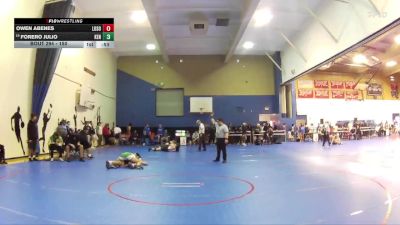 150 lbs Cons. Round 2 - Forero Julio, Kennedy vs Owen Abenes, Los Osos