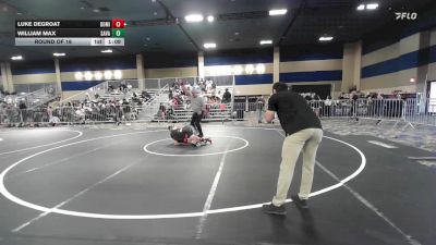 109 lbs Round Of 16 - Luke DeGroat, Dominate WC vs William Max, Savage House WC