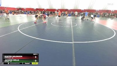 113-117 lbs Round 2 - Hunter Wilkinson, Riverdale vs Jackson Wells, Batavia