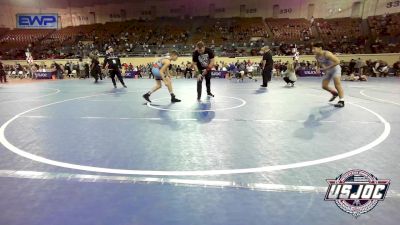 98 lbs Quarterfinal - Jaxon Moralez, Juggernaut Wrestling Club vs Camden Runnels, Honey Badgers Wrestling Club