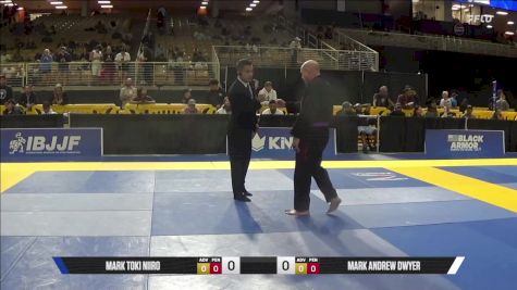 Mark Andrew Dwyer vs Mark Toki Niiro 2025 Pan Jiu Jitsu IBJJF Championship