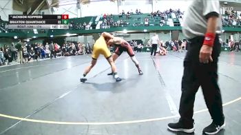 174 lbs Quarterfinal - Braxton Quaintance, Kent State vs Jackson Koppers, Edinboro