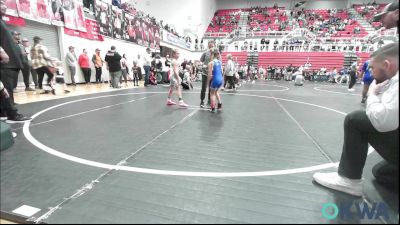 55 lbs Rr Rnd 1 - Elliott Underwood, Piedmont vs Rhea Long, Standfast