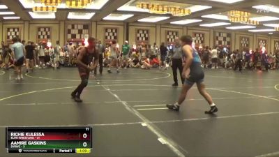 145 lbs Quarterfinals (8 Team) - Aamire Gaskins, SVRWC vs RICHIE KULESSA, Elite Wrestling