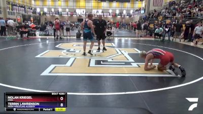 175 lbs Cons. Round 3 - Nolan Kriegel, Iowa vs Terrin Lawrenson, Moen Wrestling Academy